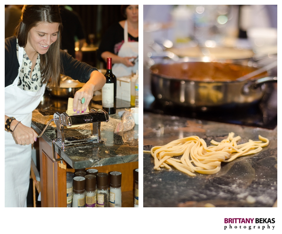 Itasca Pasta Cooking Skills Academy | Brittany Bekas Photography