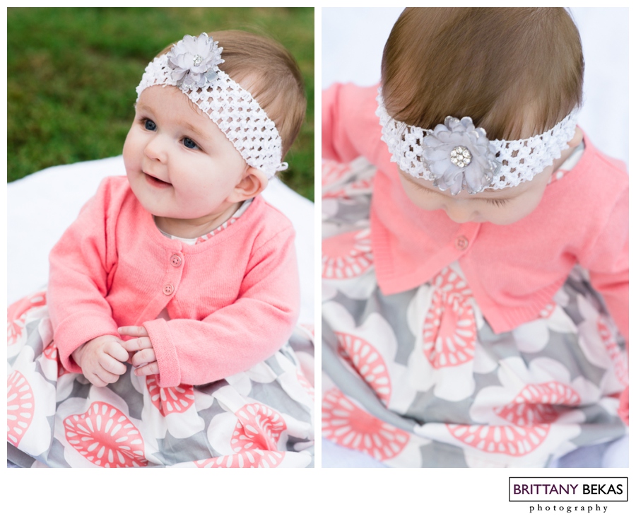 6 Month Chicago Baby // Brittany Bekas Photography // Chicago lifestyle photographer