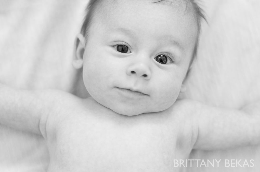 3 month baby photography // Brittany Bekas Photography - www.brittanybekas.com // Chicago wedding + lifestyle photography