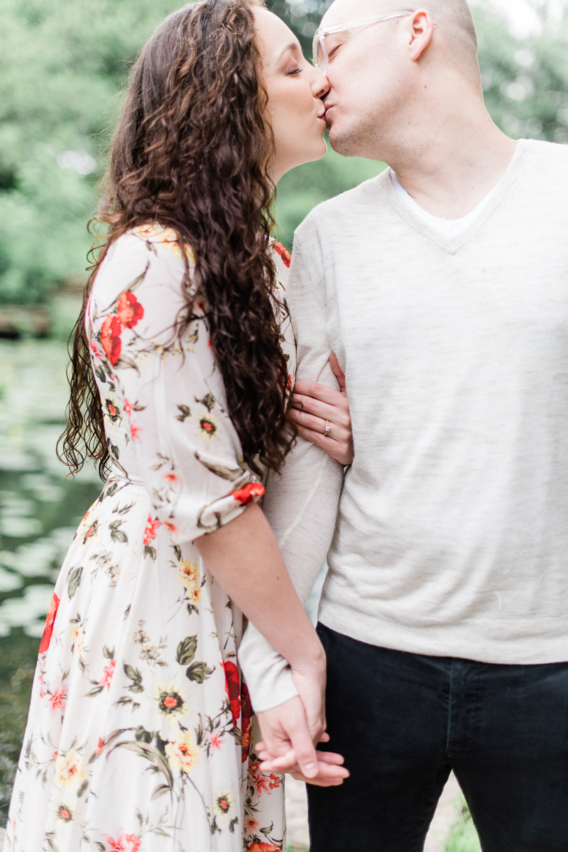 Chicago Alfred Caldwell Lily Pool Engagement Photos