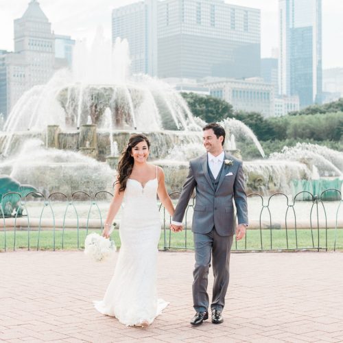 Alder Planetarium Chicago Wedding Photos // Samantha + Brian