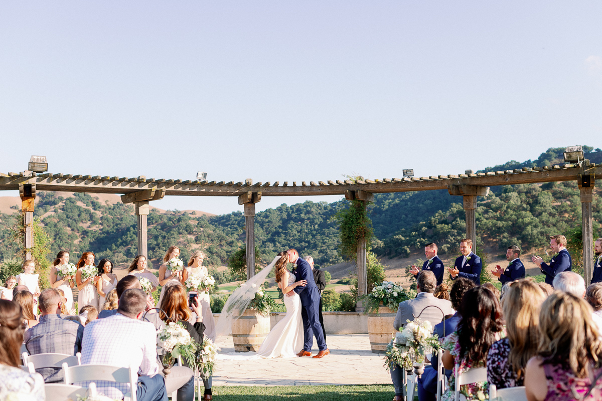 Clos La Chance Winery Wedding Photos