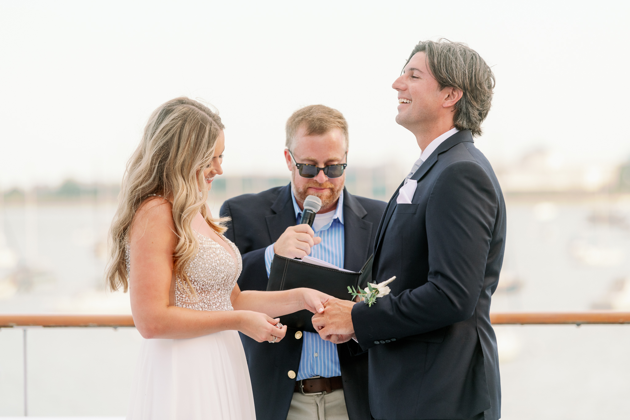 Intimate Chicago Wedding Elopement at Chicago Yacht Club-14