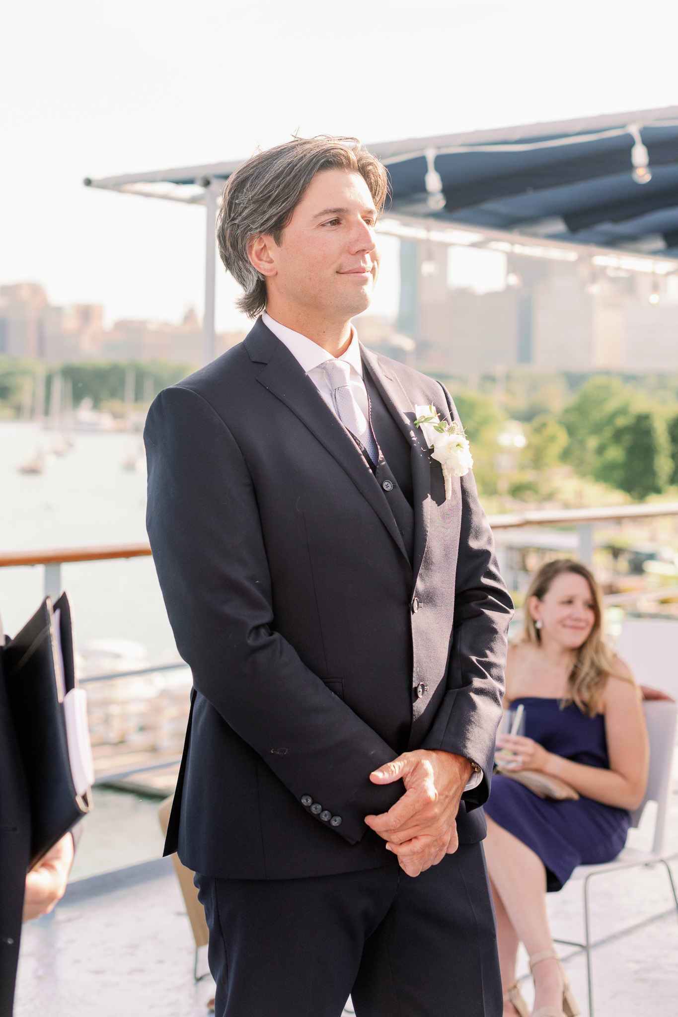 Intimate Chicago Wedding Elopement at Chicago Yacht Club-5