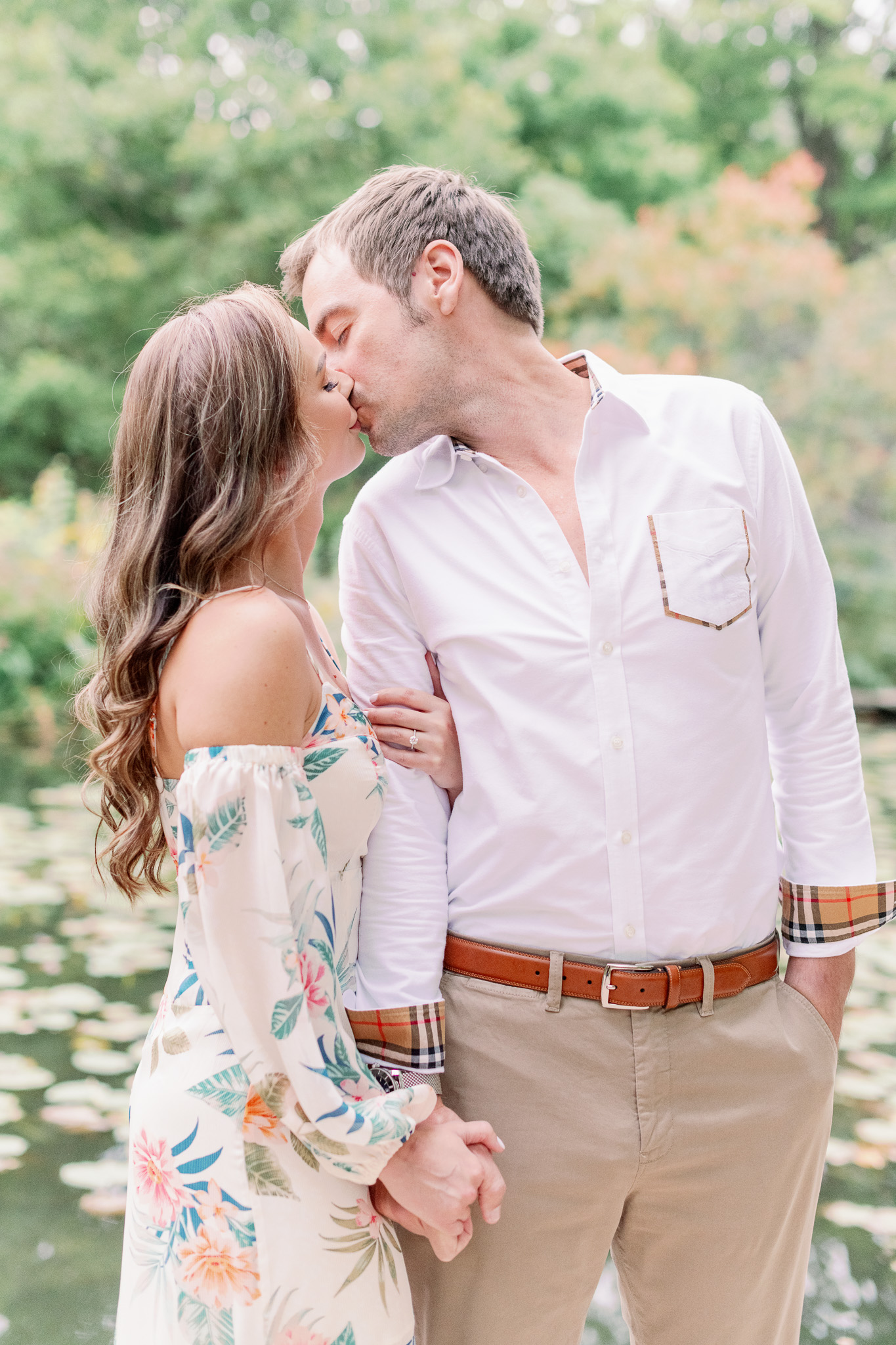 Chicago Engagement – Lincoln Park Alfred Caldwell Lily Pool Engagement Photos-26