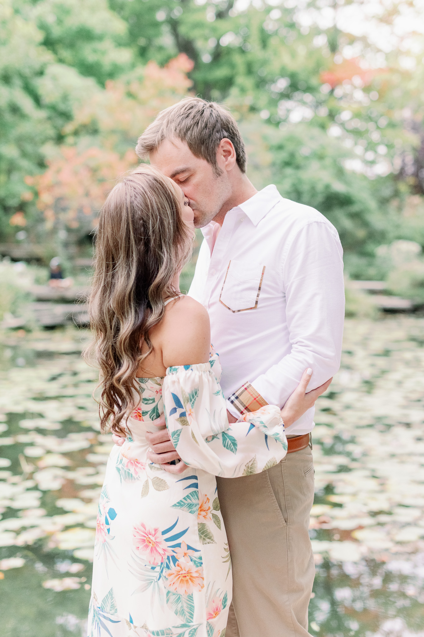 Chicago Engagement – Lincoln Park Alfred Caldwell Lily Pool Engagement Photos-31