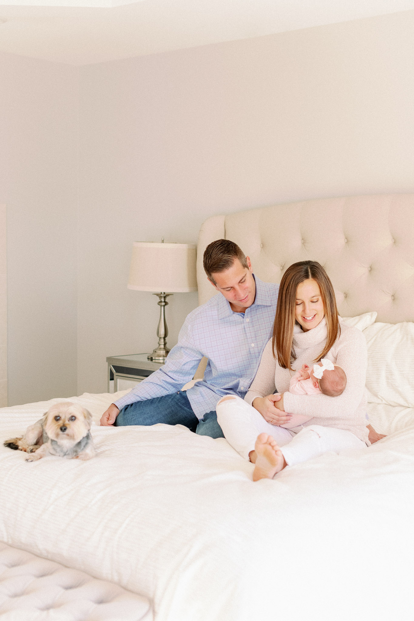 Naperville In-Home Newborn Family Photos – Chicago + Naples Fine Art Newborn Family Photographer-26