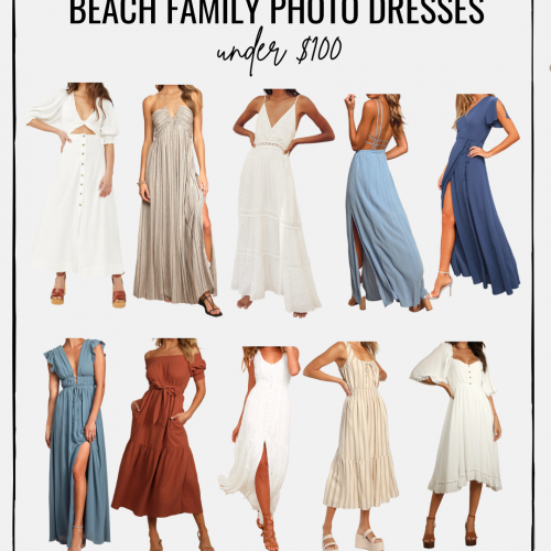 10 Dresses to Wear for Family Beach Photos