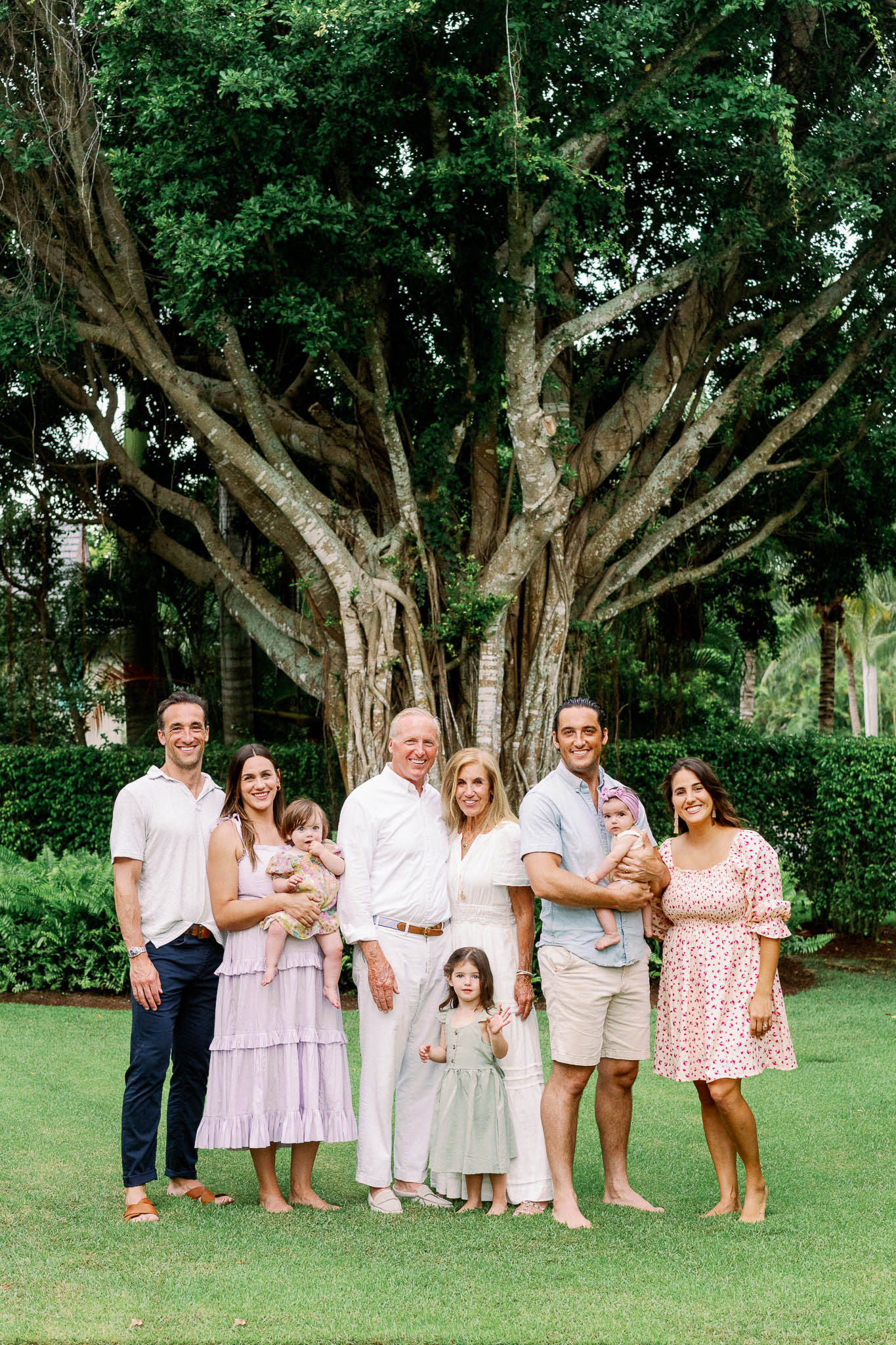 Naples Extended Family Photographer - Light and Airy Family Photographer