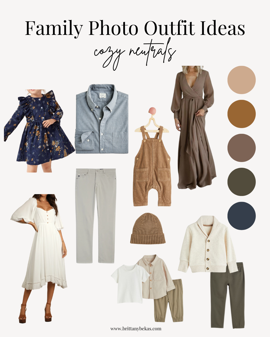 outdoor fall family outfits