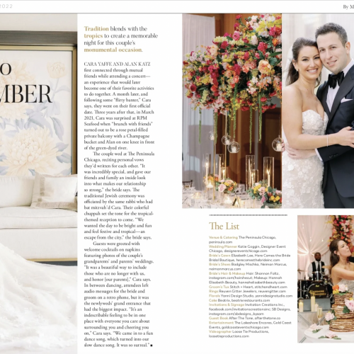 The Peninsula Chicago Wedding | Modern Luxury Feature