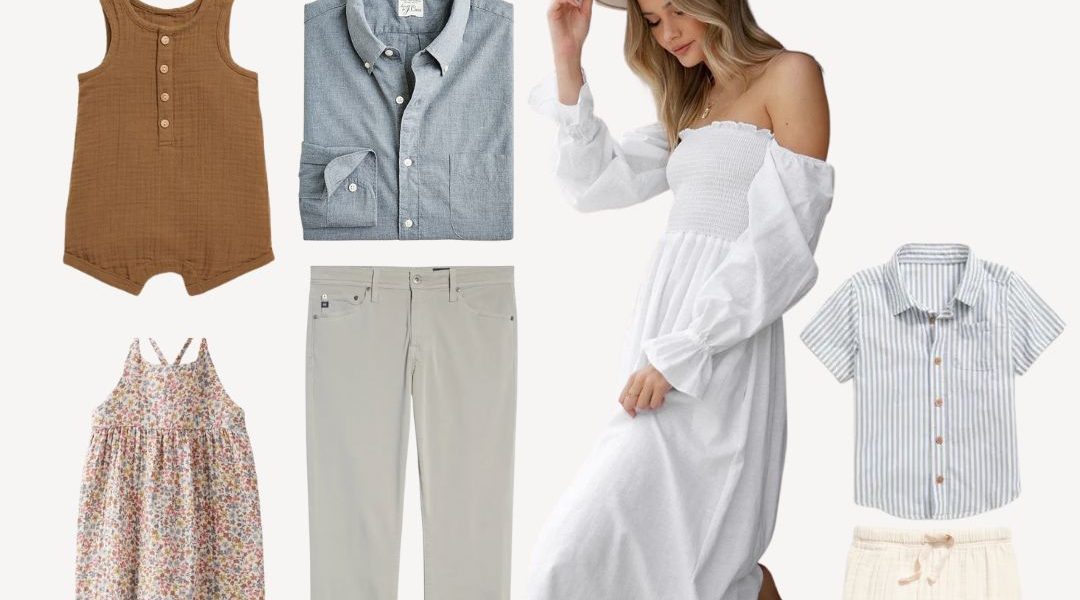 Beach Family Photo Outfit Ideas | What to Wear for Beach Family Photos