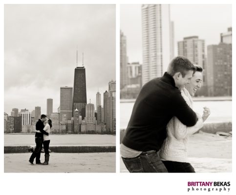 North Ave Beach Engagement – Brittany Bekas Photography