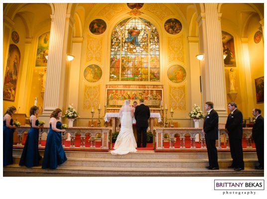 CHICAGO ASSUMPTION CATHOLIC CHURCH HILTON LISLE NAPERVILLE PHOTOS | BRITTANY BEKAS PHOTOGRAPHY | CHICAGO + DESTINATION WEDDING PHOTOGRAPHER