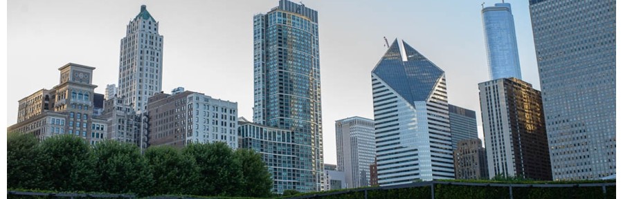 Chicago Skyline | Brittany Bekas Photography | Wedding + Destination