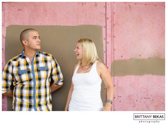 Chicago Kinzie Street Bridge Engagement // Brittany Bekas Photography // Chicago + Destination wedding + lifestyle photographer