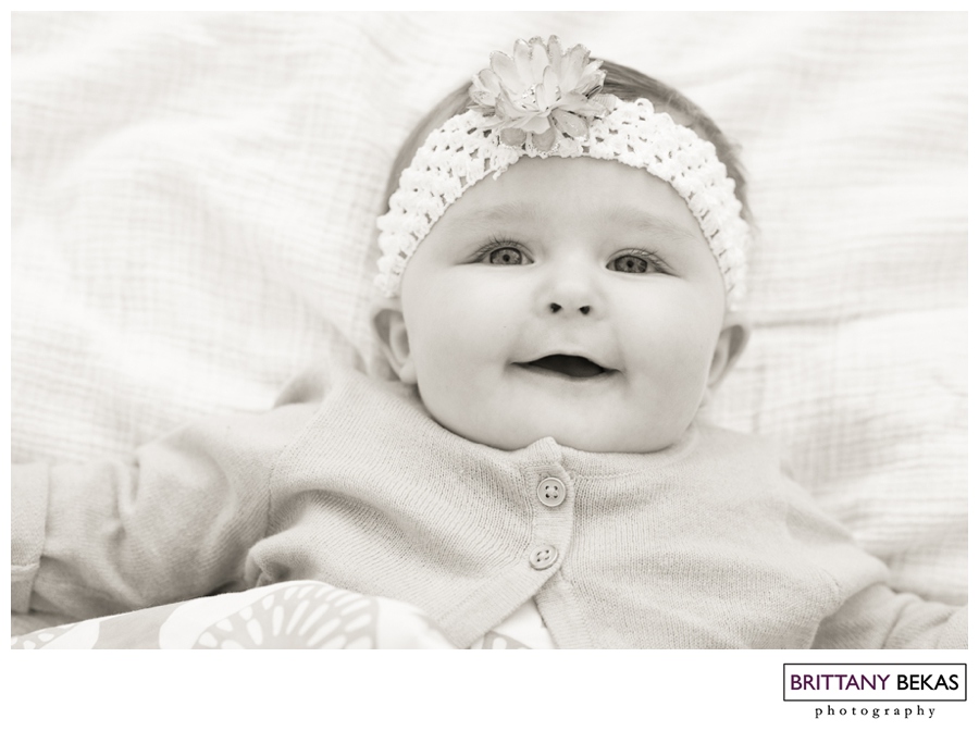 6 Month Chicago Baby // Brittany Bekas Photography // Chicago lifestyle photographer