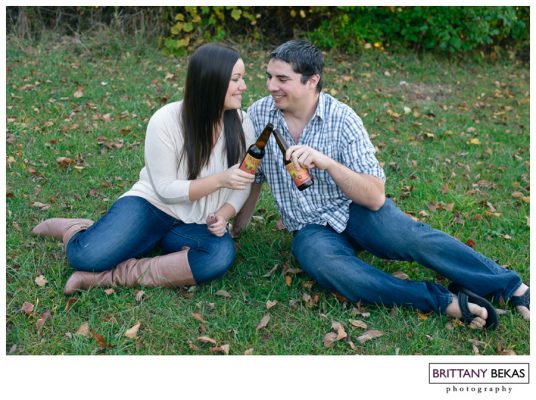 Willow Springs Engagement Session // Brittany Bekas Photography // Chicago + destination wedding photographer