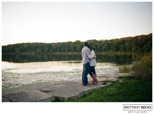 Willow Springs Engagement Session // Brittany Bekas Photography // Chicago + destination wedding photographer