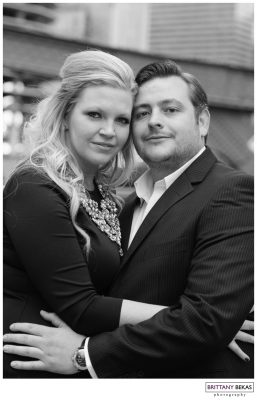 Oak Street Beach Chicago Engagement // Brittany Bekas Photography // Chicago + desintation wedding and lifestyle photographer