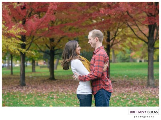 Lincoln Park Engagement Chicago // Brittany Bekas Photography // Chicago + destination wedding photographer