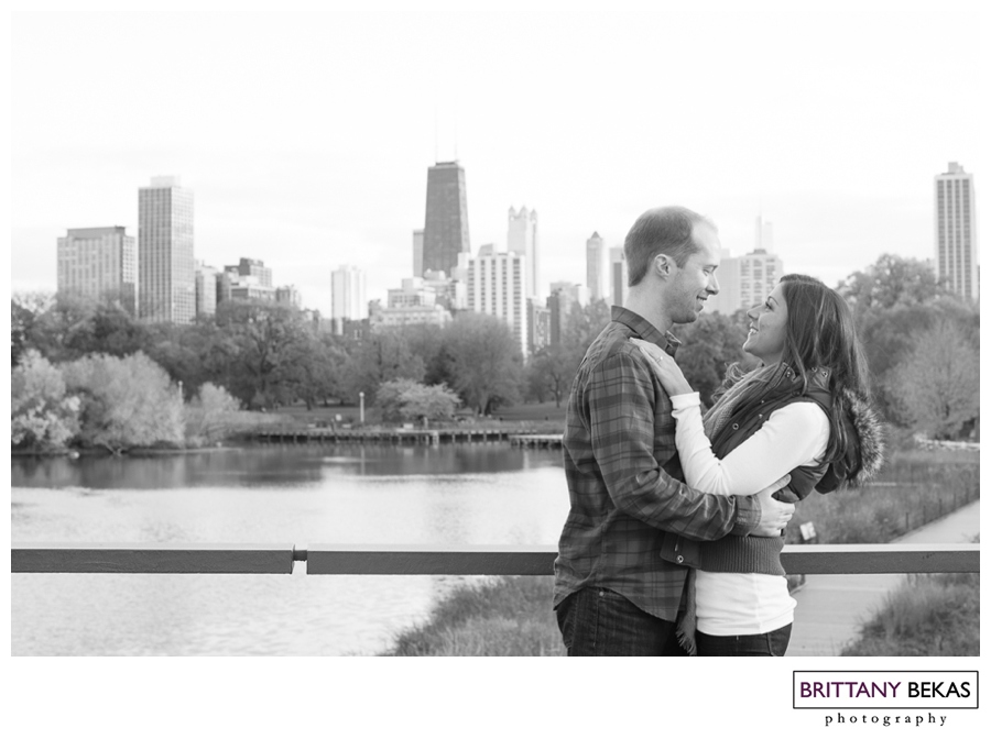 Lincoln Park Engagement Chicago // Brittany Bekas Photography // Chicago + destination wedding photographer
