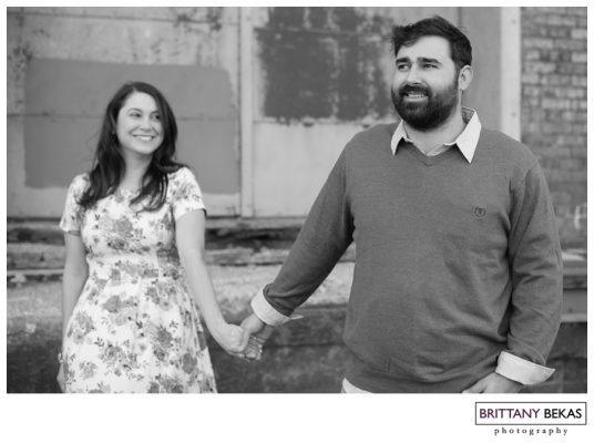 Kinzie Street Bridge Chicago Engagement // Brittany Bekas Photography // Chicago + destination wedding photographer