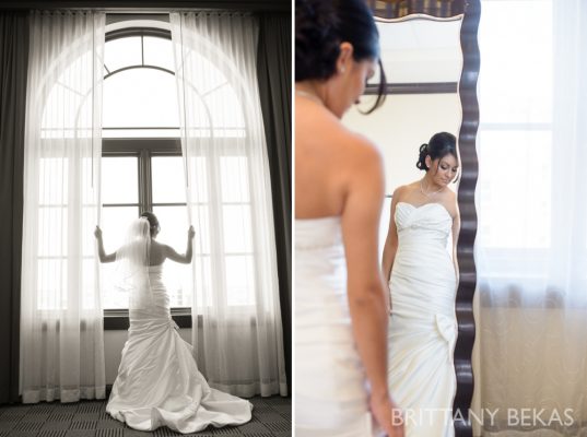 Best Chicago locations for brides getting ready for wedding // Brittany Bekas Photography | www.brittanybekas.com // Chicago wedding photographer
