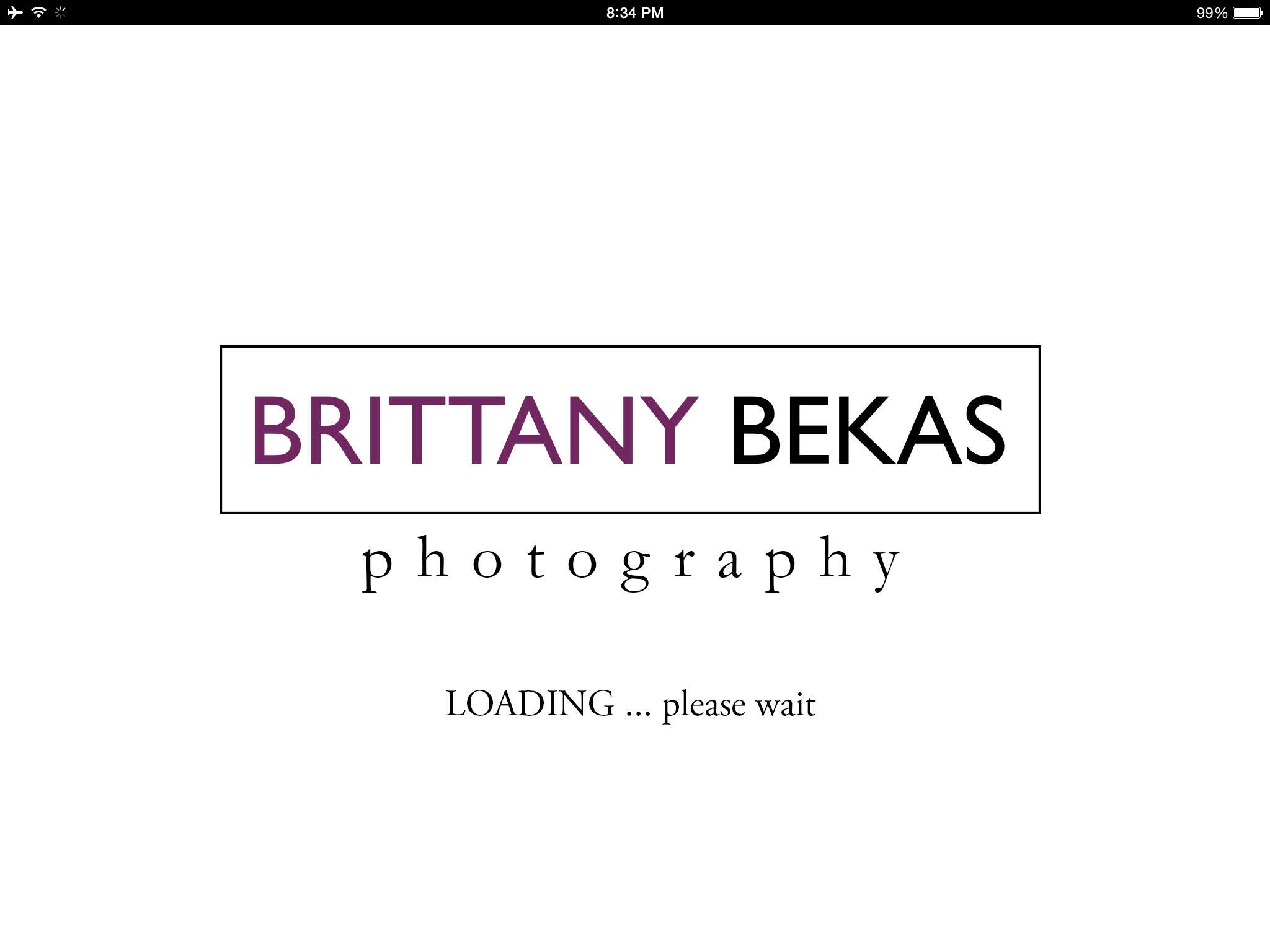 custom smartphone / tablet photo gallery app // brittany bekas photography - www.brittanybekas.com // wedding + lifestyle photographer based in Chicago, Illinois