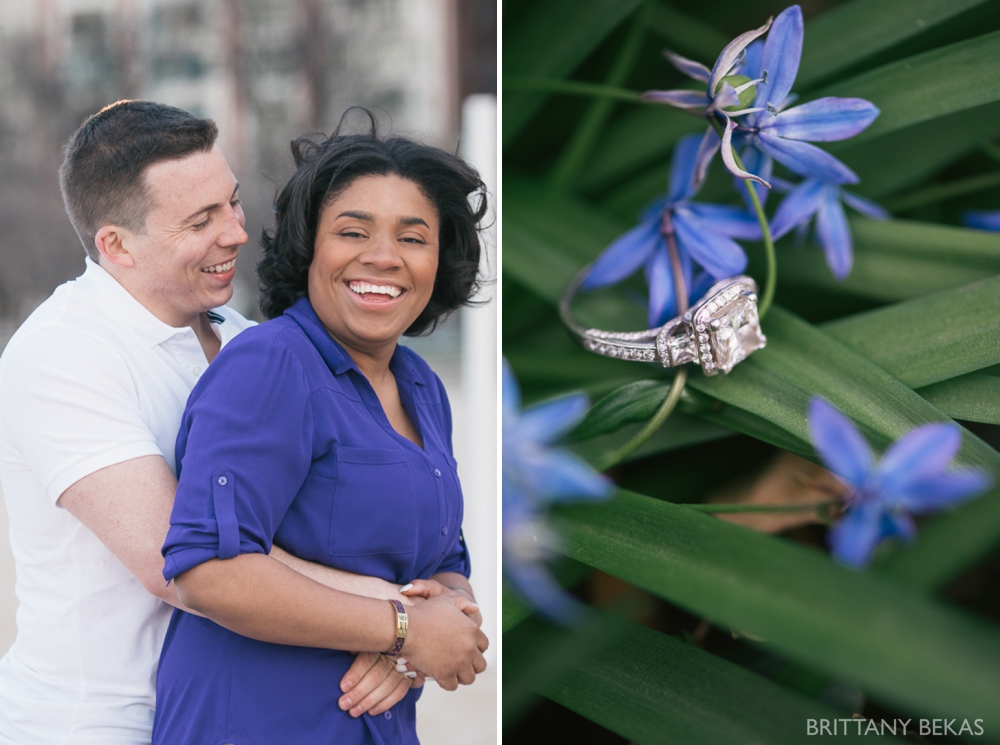 art insititute gardens + oak street beach - chicago engagement session // photography by brittany bekas photography - www.brittanybekas.com // wedding + lifestyle photographer based in chicago, illinois