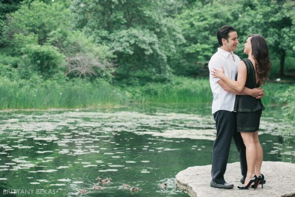 Alfred Caldwell Lily Pool Chicago Engagement Photos – Brittany Bekas Photography_0008