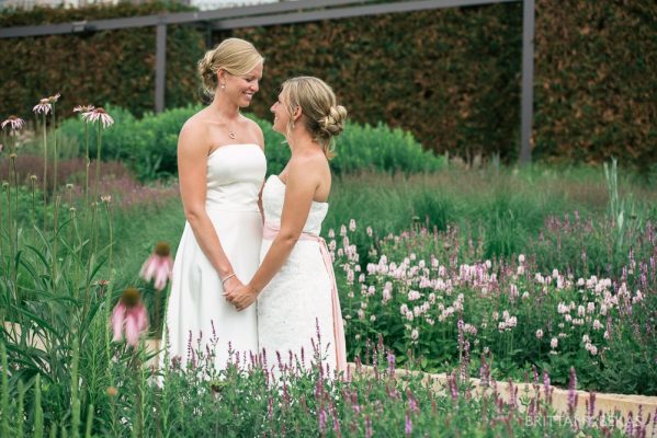 Kinzie Street Bridge Millenium Park Gay Wedding Photos_0024