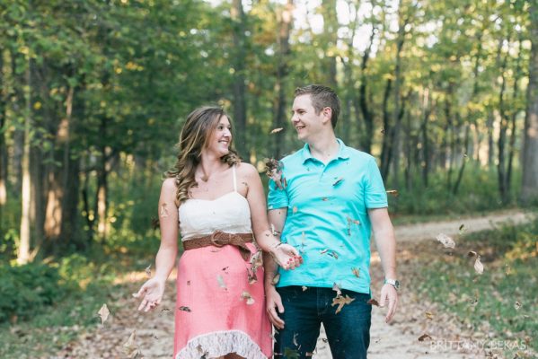 Independence Grove Forest Preserve Engagement Photos_0015