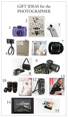 Gift Ideas for Photographers