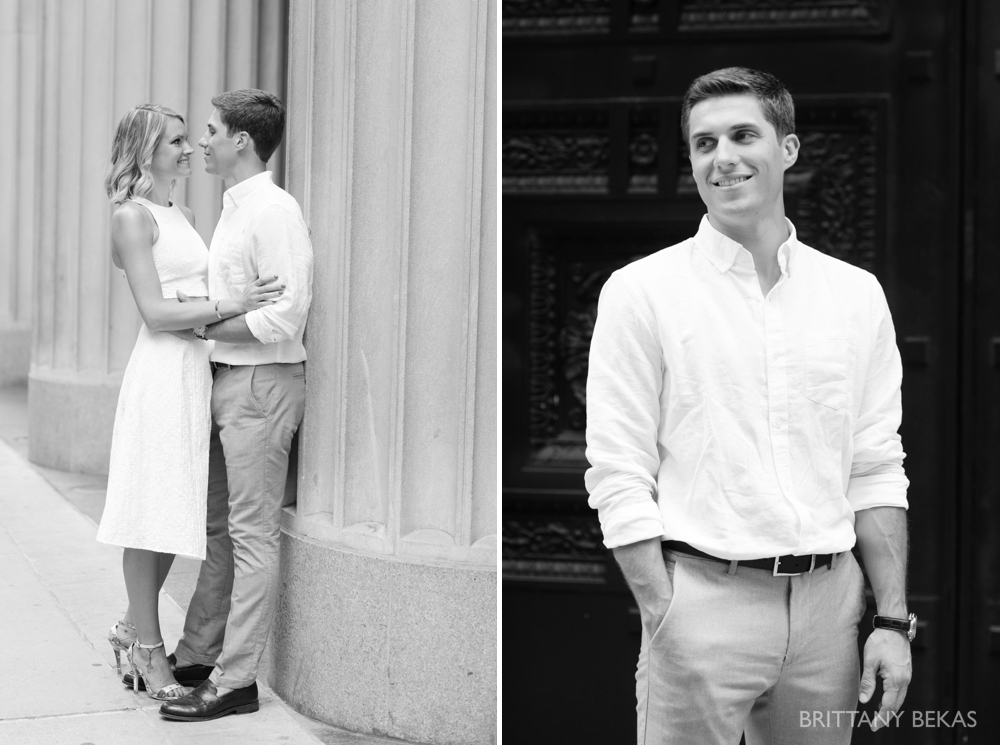 Chicago Engagement - Chicago Board of Trade Engagement Photos - Brittany Bekas Photography_0002