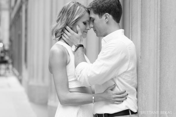 Chicago Engagement – Chicago Board of Trade Engagement Photos – Brittany Bekas Photography_0003