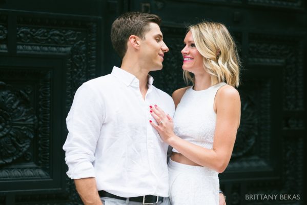 Chicago Engagement – Chicago Board of Trade Engagement Photos – Brittany Bekas Photography_0006