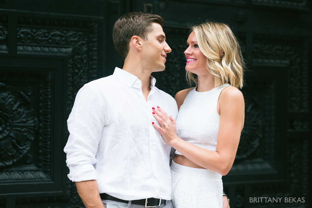 Chicago Engagement - Chicago Board of Trade Engagement Photos - Brittany Bekas Photography_0006