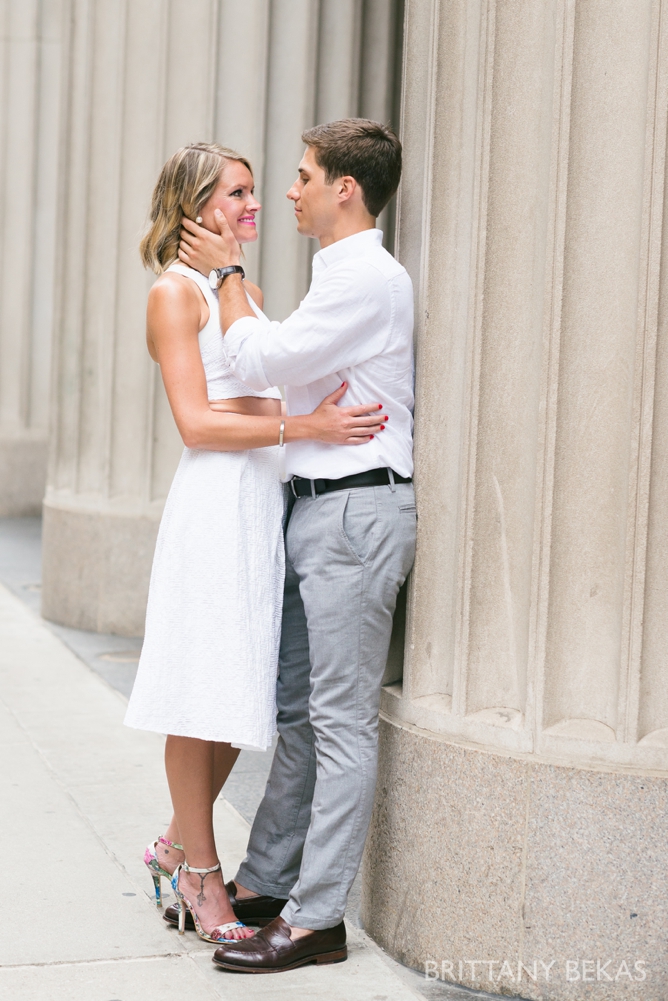 Chicago Engagement - Chicago Board of Trade Engagement Photos - Brittany Bekas Photography_0008