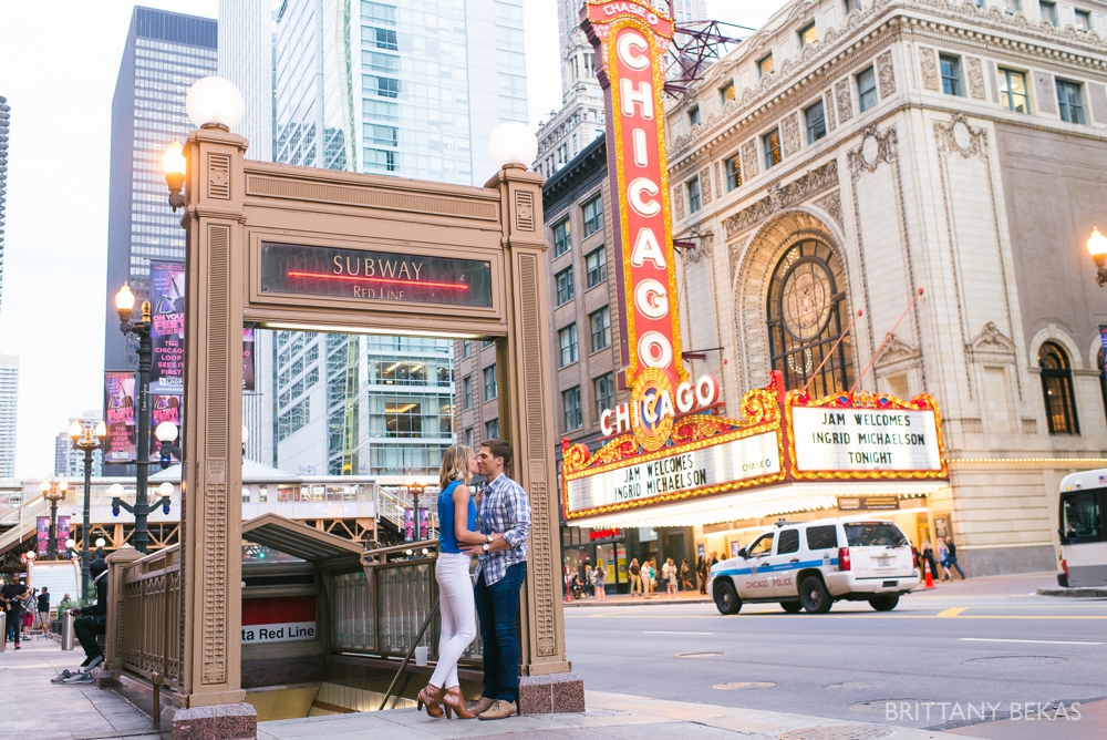 Chicago Engagement - Chicago Board of Trade Engagement Photos - Brittany Bekas Photography_0017