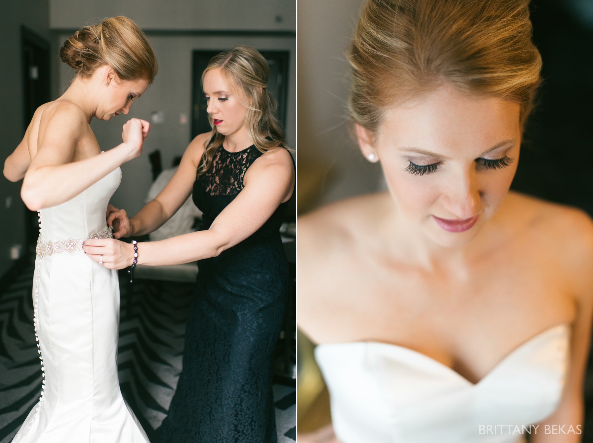 Chicago Wedding Hotel Allegro Wedding Photos - Brittany Bekas Photography_0004