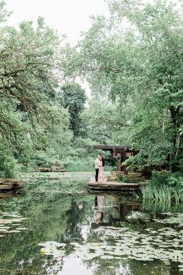 Chicago Engagement Photographer – Alfred Caldwell Lily Pool-23