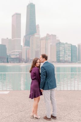 Fine Art Film Wedding Photographer Chicago Naples – Olive Park Engagement Photos-16