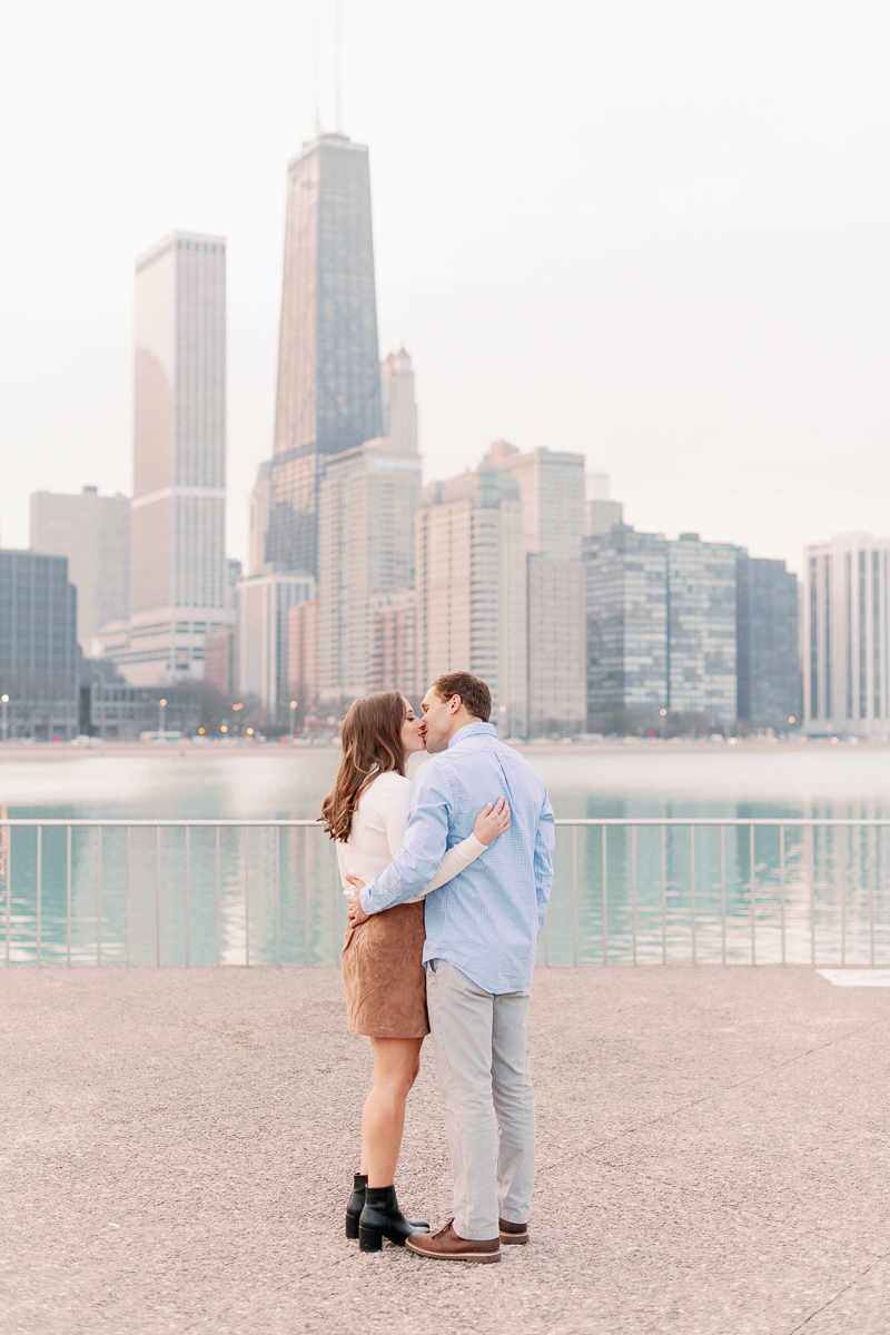 Fine Art Film Wedding Photographer Chicago Naples – Olive Park Engagement Photos-38
