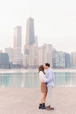 Fine Art Film Wedding Photographer Chicago Naples – Olive Park Engagement Photos-43