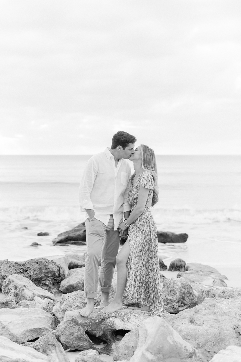 Naples Engagement Photographer - Seagate Beach Engagement Wedding Photos