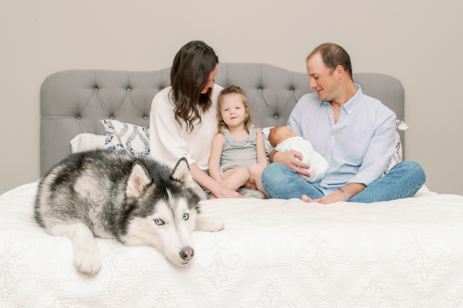 Chicago Naples Newborn Family Photographer – Lifestyle Newborn Photos-4