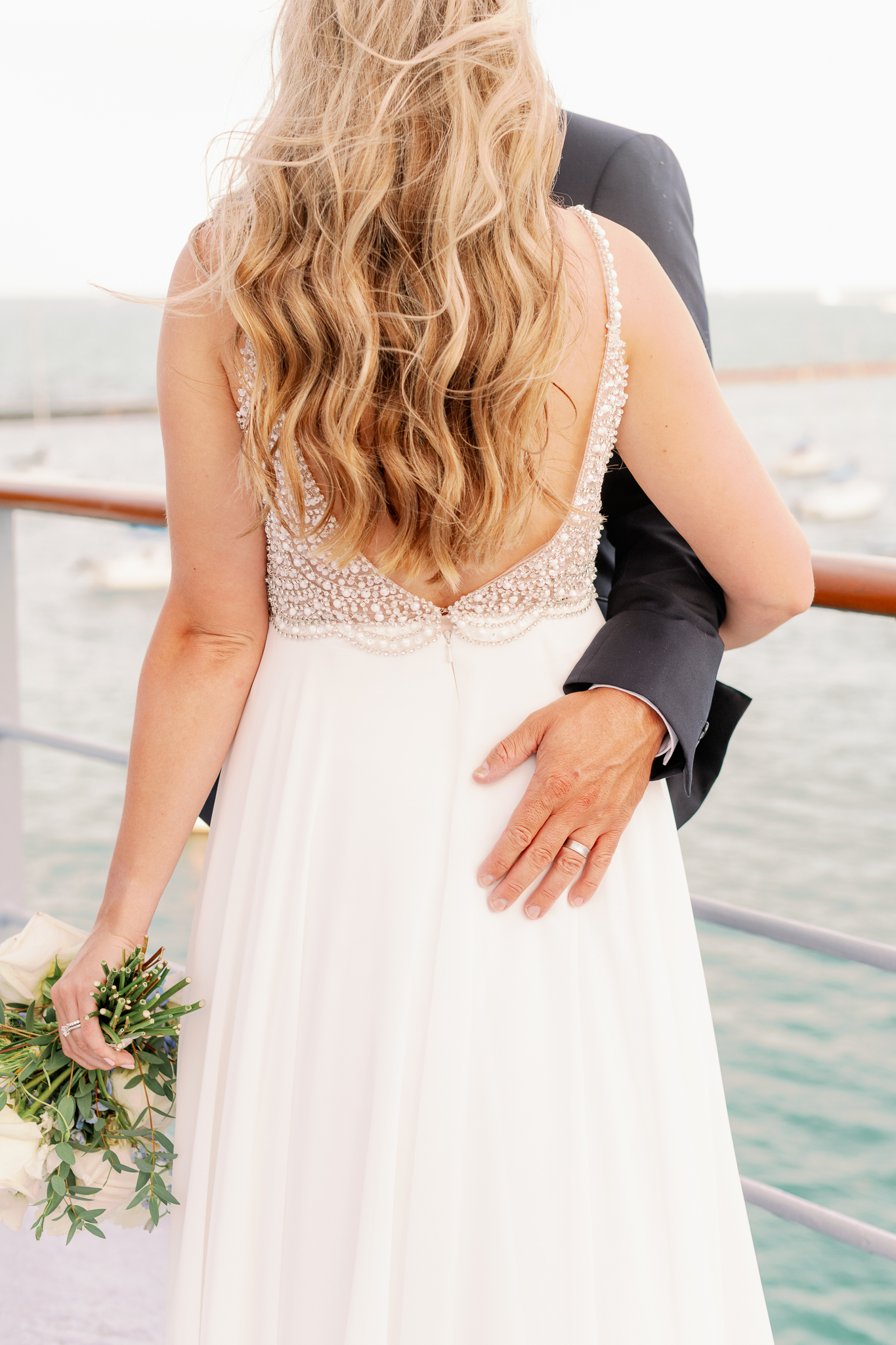 Intimate Chicago Wedding Elopement at Chicago Yacht Club-28