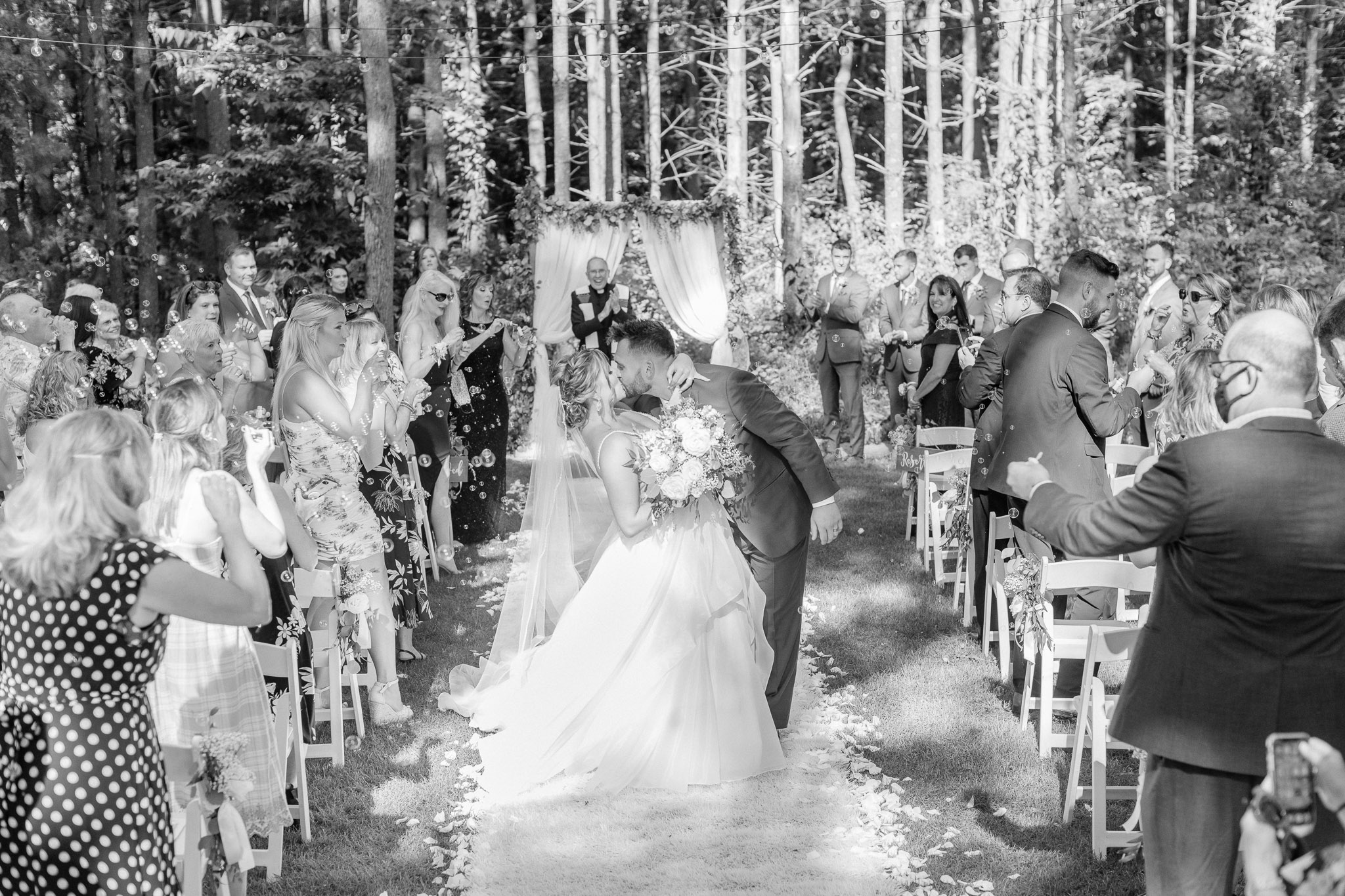 Oak Hill Galena Outdoor Forest Wedding-51
