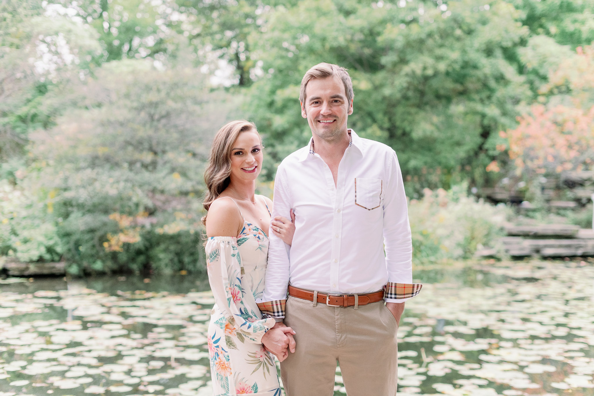 Chicago Engagement – Lincoln Park Alfred Caldwell Lily Pool Engagement Photos-25